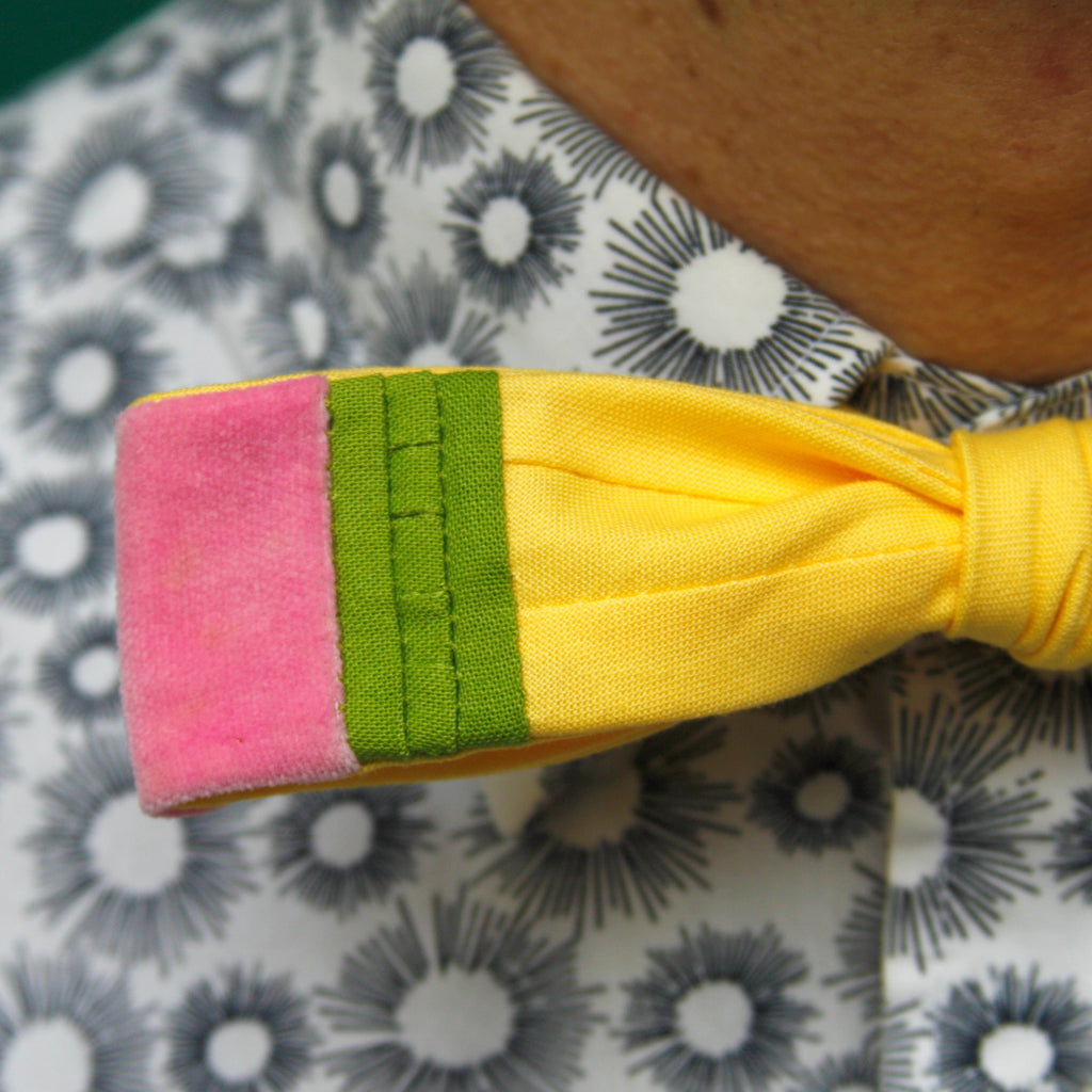 Pencil bow tie