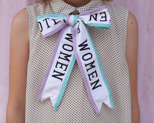 VOTES for WOMEN bow tie